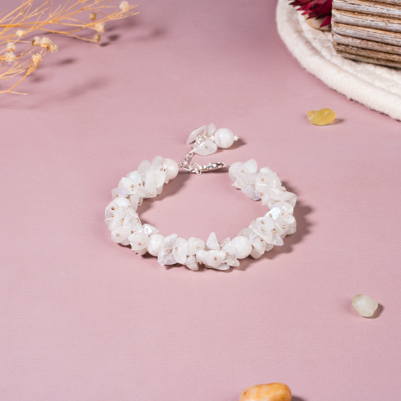 Moonstone Intuition Bracelet – 92.5 Sterling Silver Healing Jewellery