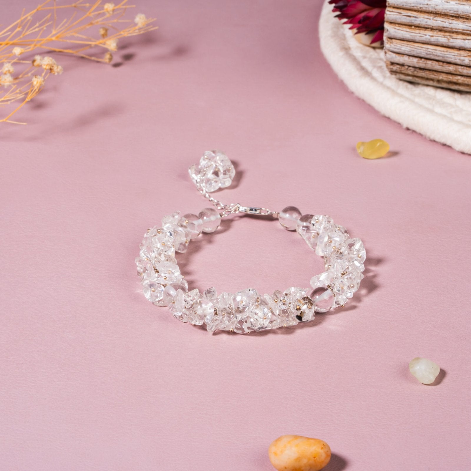 Clear Quartz (Master Healer) Bracelet – 92.5 Sterling Silver Crystal Jewellery