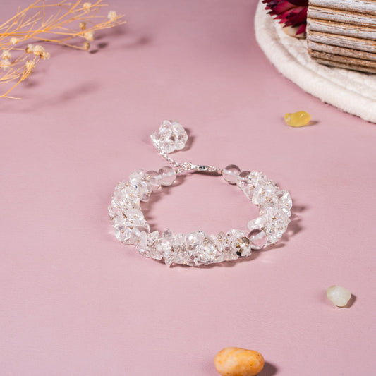 Clear Quartz (Master Healer) Bracelet – 92.5 Sterling Silver Crystal Jewellery